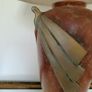 Vintage ceramic lamp with shade Image 2