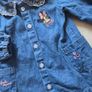 0-3m, Minnie Mouse Soft Denim Dress Image 2