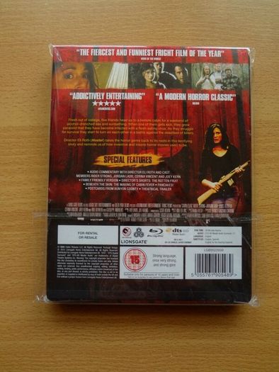 Cabin Fever Zavvi Exclusive Blu Ray Steelbook (Rare)