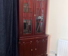 Beautiful Mahogany Glass Cabinet