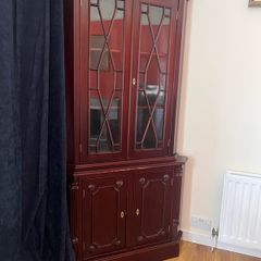 Beautiful Mahogany Glass Cabinet