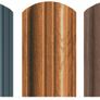 Metal fence timber imitation Image 6