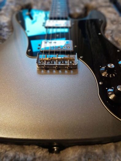 Fender Professional ii Telecaster Deluxe mercury. Rare finish. Trades accepted.