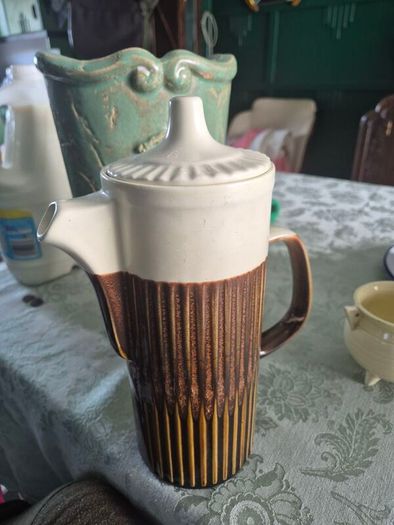 Vintage Retro Mid Century Ulster studio pottery Coffee pot