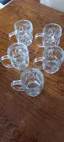 Set of 5 Pint Glasses with Handles
