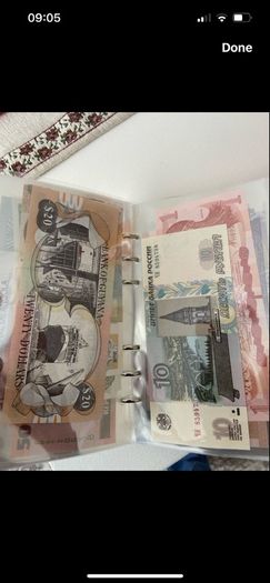 UNC World Lot 100 PCS Notes From 100 Different Countries / Region, UNC Original Genuine Real Note for Collection, ( Out of Use Now )