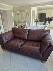 Leather couch