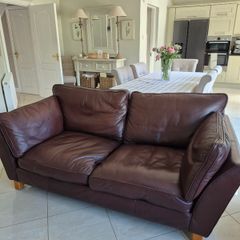 Leather couch