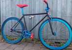 New Funked Up Fixie FixedGear Bicycle - Size 49cm XS to suit a Rider of height 4'11