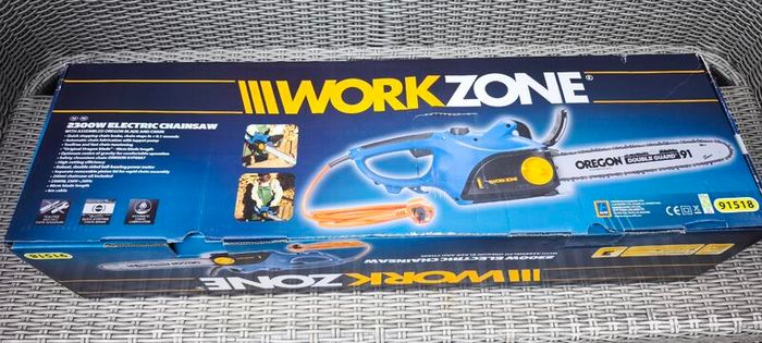 WorkZone Electric Chainsaw