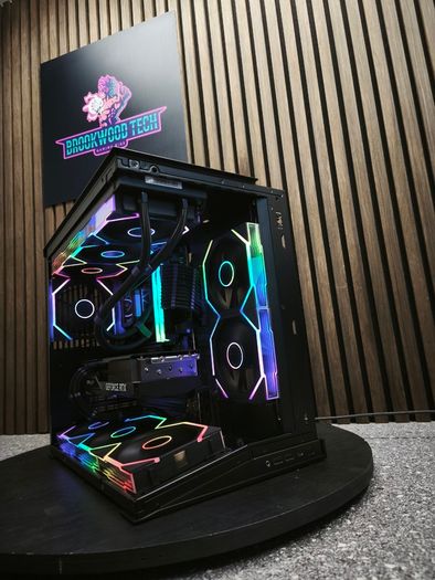 Brand New! Brookwood Tech Gaming PC BUILD! RTX5070Ti/Ryzen 9800X3D/32GB DDR5/2Tb