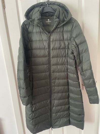 Lisa Lust Olive Green Long Puffer Size 14