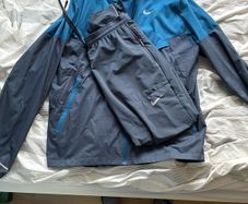 Nike miller tracksuit navy and blue