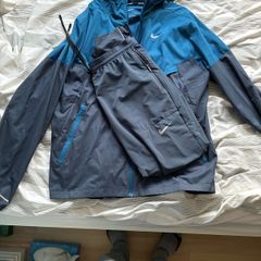 Nike miller tracksuit navy and blue