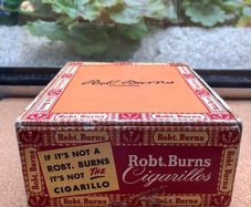 Robert Burns Cigarillos Box