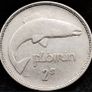 [#2114] - Ireland 1935 | Irish 2s | Irish Florin | Salmon | KM.7 Image 2