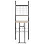 Folding Dining Set 3 Pieces with Storage Rack - Free Delivery Nationwide Image 5