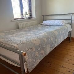 Single Bed and Mattress
