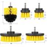Drill Brushes Brush Attachment - 5 Pack Electric Drill Brush Kit - Great for Pool Tile, Bathroom Toilet, Ceramic Marble Car Image 2