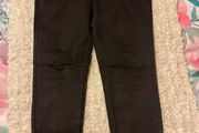 Zara Black Biker Jeans