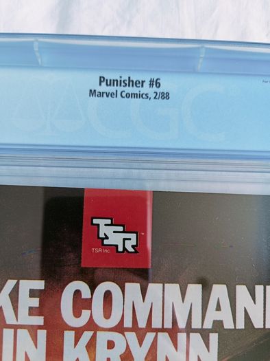 The Punisher  Issue 6 CBCS / CGC 9.6 Certified Graded Comic Framed  DC Marvel