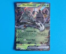 Wo-Chien Ex Pokemon Card from Paldea Evolved (027/193).