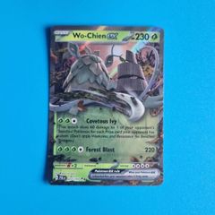 Wo-Chien Ex Pokemon Card from Paldea Evolved (027/193).