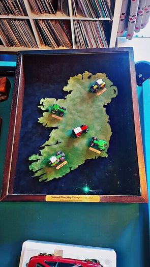 Custom Ploughing 2013 framed display..