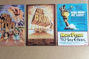 Life of Brian movie poster, Monty Python film posters