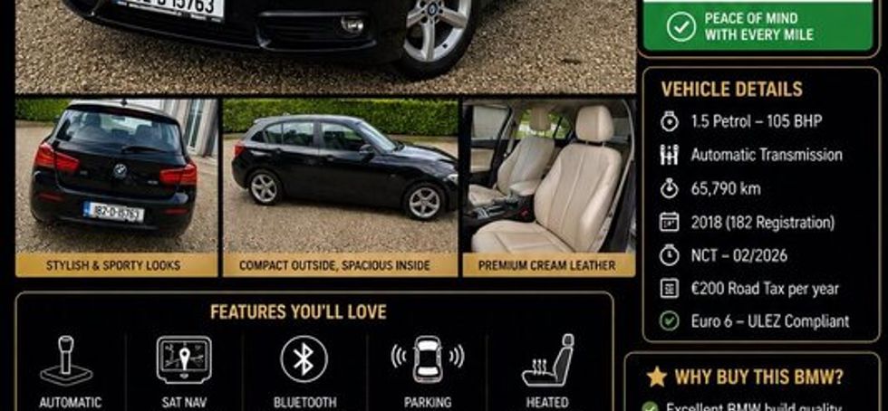 BMW 1-Series 2018