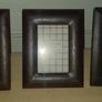 Brown leather frames x 3 Image 4
