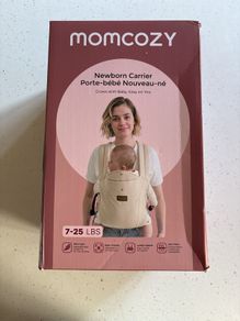 Momcozy Baby Carrier for Newborns, 3.2-11kg, Black, New