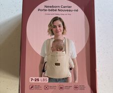 Momcozy Baby Carrier for Newborns, 3.2-11kg, Black, New