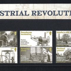 2021 Great Britain Industrial Revolutions Commemorative Stamps and Miniature Sheet Presentation Pack