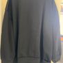 Shein Lune Black with Printed Red Heart Round Neck Sweatshirt Image 2
