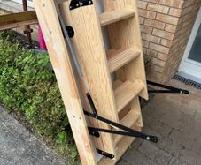 Attic ladder - foldable