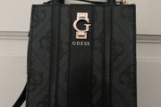 Guess Brand New ERENIA MINI - Handbag - coal