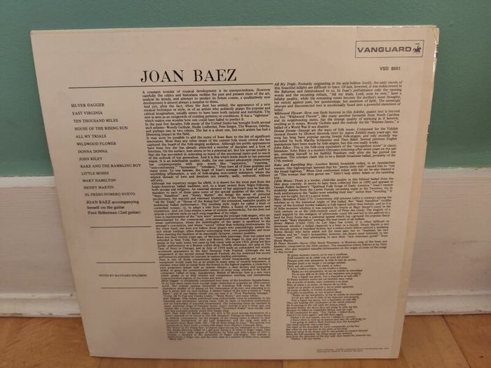 Joan Baez Vinyl Album
