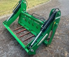 Bale cutter & wrap catcher