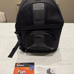 Lowepro Slingshot 300 AW Photo Sling Bag For Pro Digital SLR & 3-4 Lenses - Black