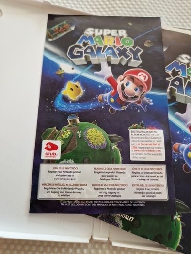 Super Mario Galaxy Nintendo Wii Games Original