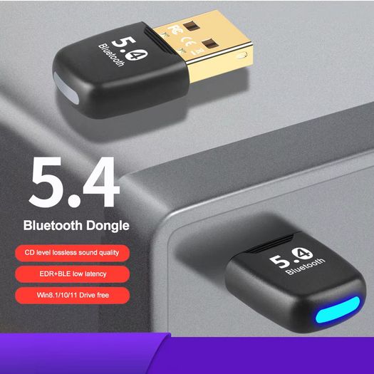 Bluetooth Adapter USB Bluetooth 5.4 for PC Dongle Adaptador Wireless Mouse Keyboard Music Audio Receiver USB Transmitter