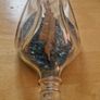 Handmade Brigantine Ship in a Bottle  Unique Maritine Craft Image 3