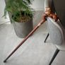 Unique Handmade Walking Stick, Collie Handle, Never Used Image 6