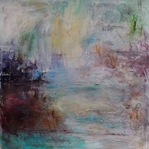 Original Irish Art Neutral Aesthetic Art