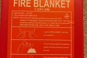 Evertuff fire blanket 1m x 1m