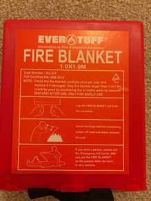 Evertuff fire blanket 1m x 1m