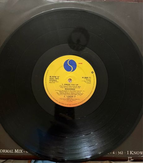 Madonna Dress You Up 12 Maxi Single
