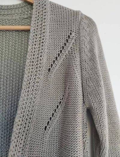 Ladies Knitted Cardigan - Size 12