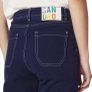 Sandro Celestine High-Rise Jeans - Navy Blue -  Size 36 - UK 8 Image 8
